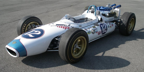Ray Evernham's restored 1965 Brawner-Hawk at the Historic Indycar Exhibition in May 2016. Copyright Ian Blackwell 2016. Used with permission.
