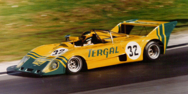 The Lola T292 of Roger Heavens team at Brands Hatch in October 1974.  Copyright Richard Bunyan 2014.  Used with permission.