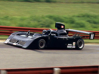 Mike Freberg in his Lola T530 at Mid-Ohio in 1982. Copyright Terry Capps 2014. Used with permission.