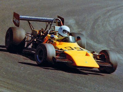 Bob Silvestro in his Formula B Lotus 69 at Bryar in May 1977. Copyright Arny Spahn 2020. Used with permission.