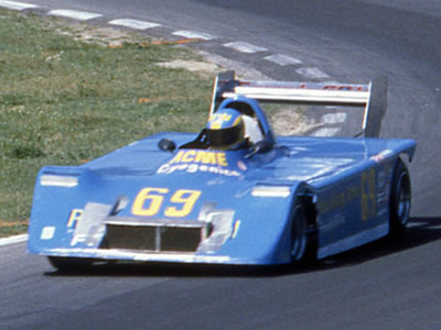 Bertil Roos in his second Chevron B27-based Can-Am car, at Road America in 1980. Copyright Mark Windecker 2005. Used with permission.