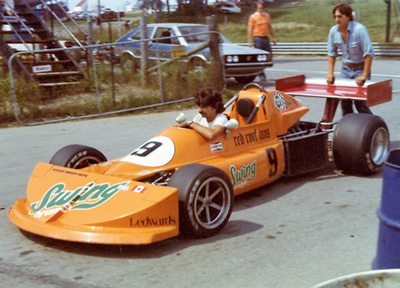 The Doug Shierson Racing March 76B of Bobby Rahal at Mosport in August 1976. Copyright Peter Viccary (<a href='http://www.gladiatorroadracing.ca/' target='_blank'>gladiatorroadracing.ca</a>) 2021. Used with permission.