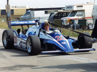 Gordy Johncock's #20 North American Van Lines Phoenix at Watkins Glen in August 1980. Copyright Peter Viccary (<a href='http://www.gladiatorroadracing.ca/' target='_blank'>gladiatorroadracing.ca</a>) 2021. Used with permission.