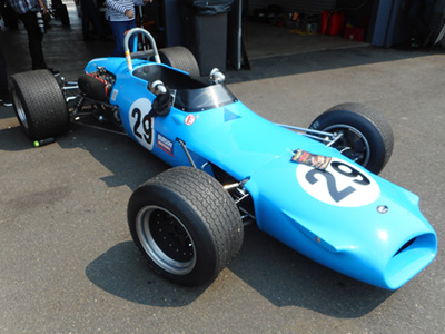 David Smoker's Brabham BT29 at the Phillip Island Classic in March 2019. Copyright Wayne Groeger 2025. Used with permission.