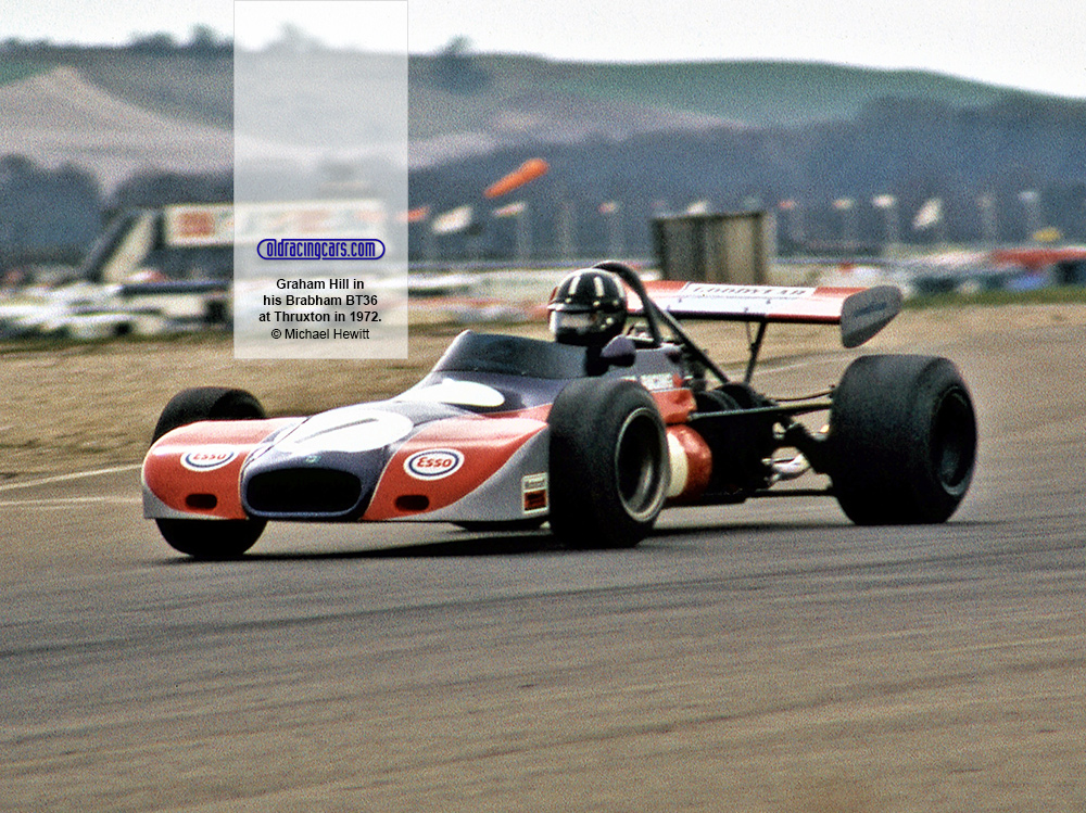 Vintage 1973 British Grand Prix Racing Photograph Photo - Carlos