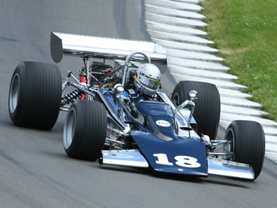 Mike Knittell in his Chinook Formula 5000 at Watkins Glen in 2010. Copyright Jim Knerr 2016. Used with permission.