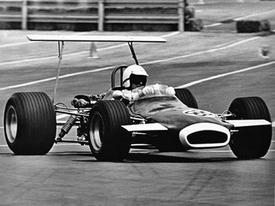 Robert Lamson racing his Brabham BT29 in 1970. Copyright Robert Lamson 2012. Used with permission.