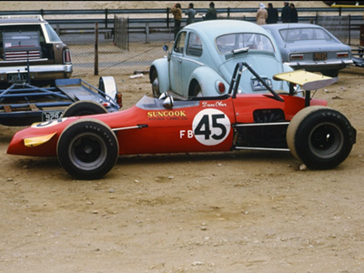 Dave Ober's Brabham BT29, still wearing its original wings. Copyright Chris Ober 2024. Used with permission.