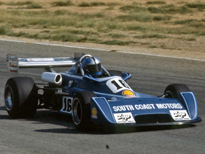 Evan Boddy in the South Coast Motors Chevron B34 at Kyalami in 1979. Copyright David Pearson (<a href='http://www.motoprint.co.za/' target='_blank'>motoprint.co.za</a>) 2024. Used with permission.