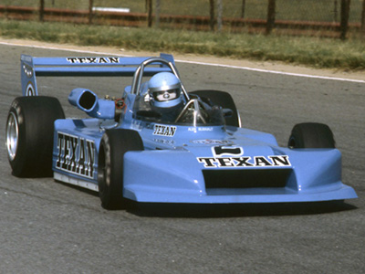 Roy Klomfass in Alex Blignaut's Texan March 79B at Kyalami in 1979. Copyright David Pearson (<a href='http://www.motoprint.co.za/' target='_blank'>motoprint.co.za</a>) 2024. Used with permission.