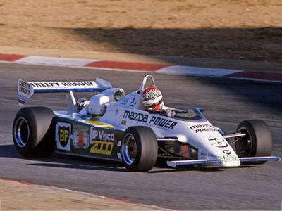 Graham Duxbury in Tony Martin's Maurer MM83 at Kyalami in July 1984. Copyright David Pearson (<a href='http://www.motoprint.co.za/' target='_blank'>motoprint.co.za</a>) 2024. Used with permission.