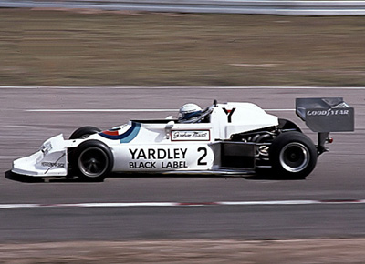 Jochen Mass in the works March 772P at Hockenheim in April 1977. Copyright Harmut Schulz 2025. Used with permission.