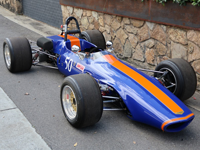 The ex-Larry Risser Chevron B15b in Australia in 2024. Copyright Graham Gulson 2024. Used with permission.