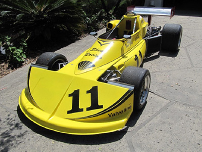 Larry Savage's 1977-tubbed March 76B in 2019. Copyright Larry Savage 2019. Used with permission.